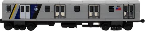 Daron MTA NYC Subway Car Buildable Train Set – Officially Licensed Construction Toy and Free-Wheeling Vehicle for Kids Ages 5+ in Kuwait