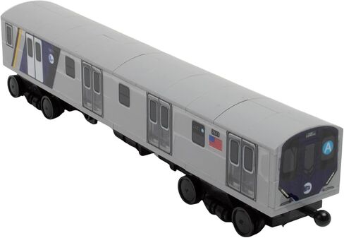 Daron MTA NYC Subway Car Buildable Train Set – Officially Licensed Construction Toy and Free-Wheeling Vehicle for Kids Ages 5+ in Kuwait