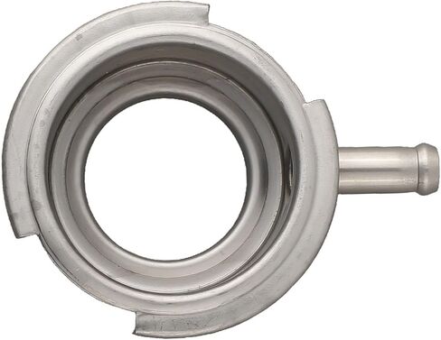 Stainless Steel Radiator Coolant Fillers Neck 56mm OD Weld-On with 58mm Pressure Cap for Automotive Cooling Systems in Kuwait