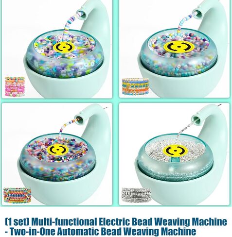 Vdaxvme Versatile Bead Stringing Device for Handcrafted Decorations Compact Lightweight Construction Good for New Users and Experts Necklace Making Tool in Kuwait