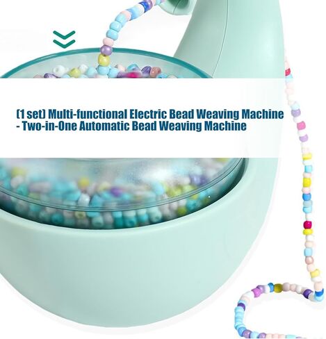 Vdaxvme Versatile Bead Stringing Device for Handcrafted Decorations Compact Lightweight Construction Good for New Users and Experts Necklace Making Tool in Kuwait