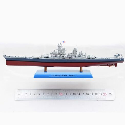 محاكاة نموذج باخرة 1:1000 سبيكة الحرب العالمية الثانية USS نيو جيرسي BB-62 نموذج سفينة حربية in Kuwait