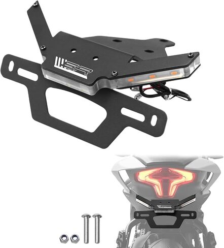 مجموعات مزيل الذيل/الحاجز لـ CFMOTO 450SS 450NK 250SS 250SR 2023-2025 ، مع إشارة الانعطاف وأضواء لوحة الترخيص in Kuwait