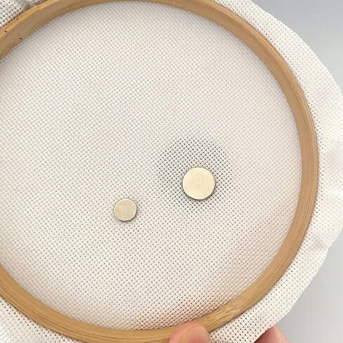 Cup Cat Magnetic Needle Holder White Round Needle Minder and Coffee Threader for Cross Stitch Sewing Needlework Craft Supplies in Kuwait