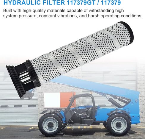 فلتر هيدروليكي 117379GT متوافق مع قطع غيار Genie GTH-1056/GTH-1048/GTH-844/GTH-636 Telehandler 117379 in Kuwait