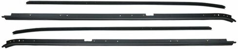 Inner & Outer Window Sweep Felts Seals Weatherstrip 4pcs Kit Set for Buick for Regal 1981-1987,for Olds for Cutlass 1981 for Cutlass Salon 1985-1987 for Cutlass Supreme 1981-1988 in Kuwait