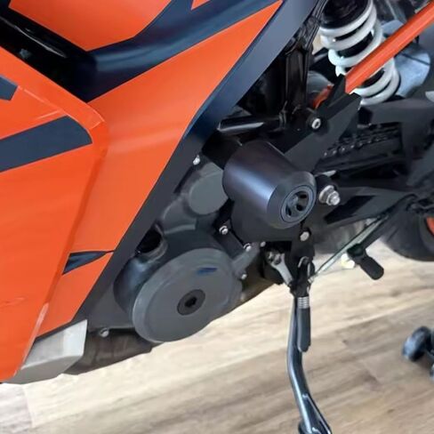 MOEXEXEX For RC390 rc390 2025 2024 2023 2022 الإطار المنزلق تحطم حامي هدية الحرس السقوط حماية دراجة نارية الملحقات زوج in Kuwait