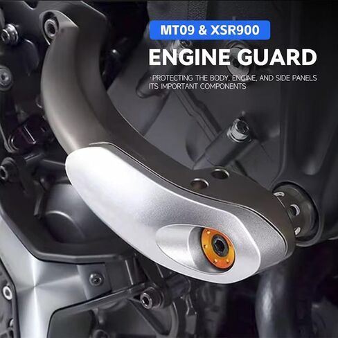 Motorcycle Frame Sliders for YAMAHA MT-09 MT09 SP TRACER 9 GT 9GT XSR900 XSR 900 Axle Slider Engine Anti Falling Crash Protector Guard Bar CNC Aluminum Frame Slider Kit in Kuwait