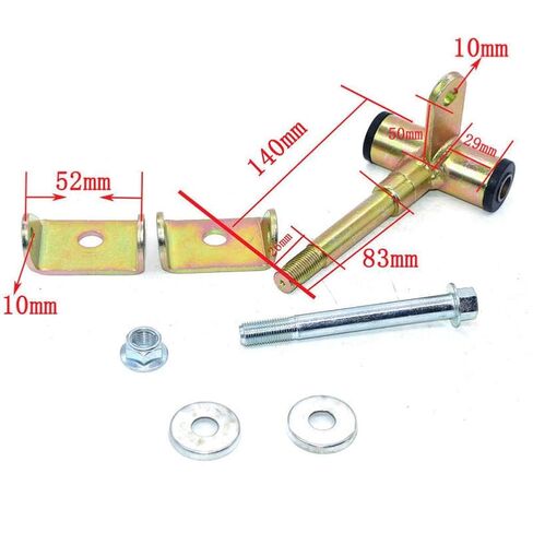 Front 15mm Steering Strut Knuckle Spindle Compatible with China ATV 49cc 50cc 110cc 125cc Go Kart Cart Buggy Karting UTV Quad Bike in Kuwait