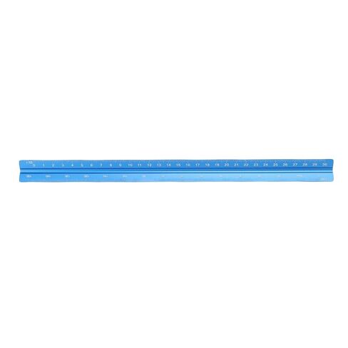 Generic 30cm Aluminum Triangular Scale Ruler Drafting Scale Ruler Architect with 1:100 1:200 :250 :300 :400 :500 Scales for Architects Draftsmen Engineers Students in Kuwait