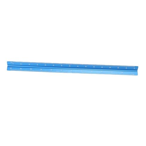 Generic 30cm Aluminum Triangular Scale Ruler Drafting Scale Ruler Architect with 1:100 1:200 :250 :300 :400 :500 Scales for Architects Draftsmen Engineers Students in Kuwait