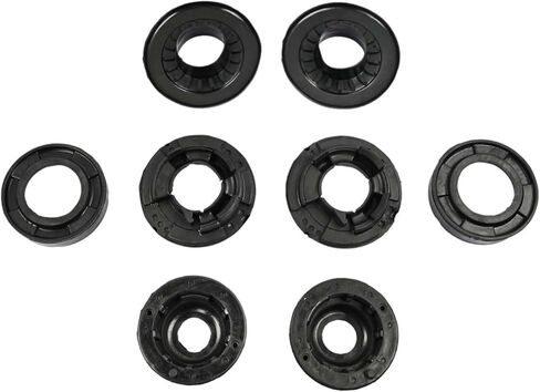8Pcs Front Rear Upper and Lower Coil Spring Insulator Kit Fit For Jeep Grand Cherokee 1999-2004 Coil Spring Isolators Set Front Rear Upper & Lower Replace K160040 K160041 52088401 52088402AB in Kuwait