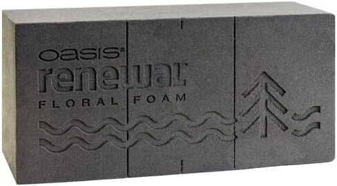 OASIS® Renewal™ Floral Foam, 20 Brick Case– Plant‑Based Professional Florist Foam,No Dyes or Colorants, Excellent Flower Life, Non‑Toxic & Certified OK Biobased in Kuwait