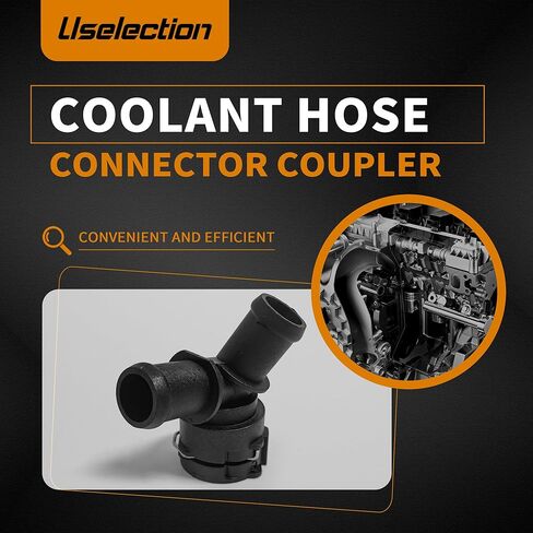 5Q0122291AB Coolant Hose Connector Coupler Compatible with Audi A1 A3 Q3 VW Golf Passat B8 Tiguan Scirocco Sharan Beetle Arteon Skoda Seat EA888 MK3# 5QD122291AE 1K0122291CP in Kuwait