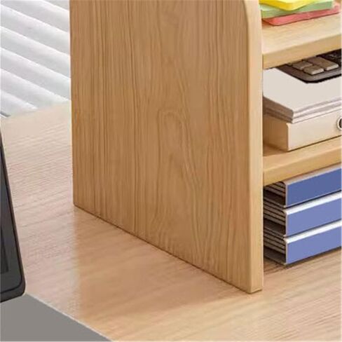 خزانة كتب بثلاث طبقات مفتوحة على الطاولة رف كتب صغير للمنزل منظم ملفات بسيط خزانة منخفضة حديثة in Kuwait