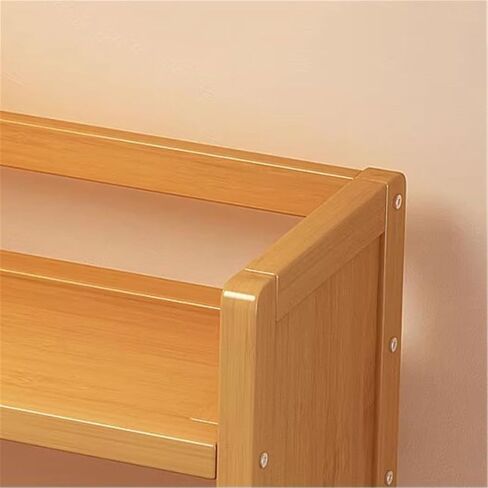 Bookcase Vertical Multi-Story Open Bookshelf Large Capacity Storage Rack for Office Home Modern in Kuwait