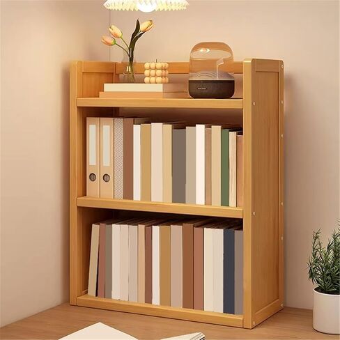 Bookcase Vertical Multi-Story Open Bookshelf Large Capacity Storage Rack for Office Home Modern in Kuwait