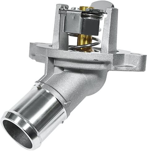 Engine Coolant Thermostat Housing Assembly Fits for Buick Encore Chevy Cruze Equinox Malibu Trax GMC Terrain 1.4L 1.5L 2016-2022 12673413, 902-2124, 12656949 in Kuwait