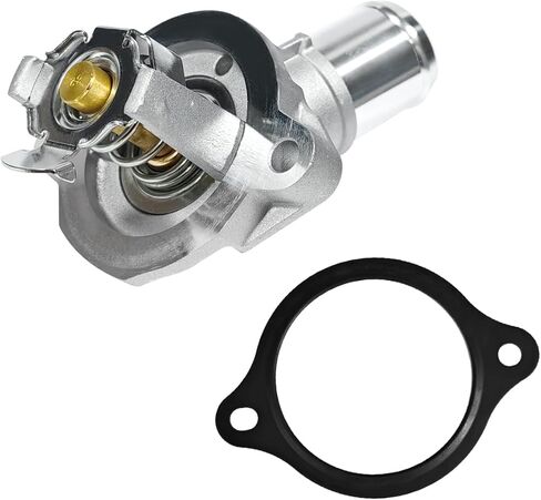 Engine Coolant Thermostat Housing Assembly Fits for Buick Encore Chevy Cruze Equinox Malibu Trax GMC Terrain 1.4L 1.5L 2016-2022 12673413, 902-2124, 12656949 in Kuwait