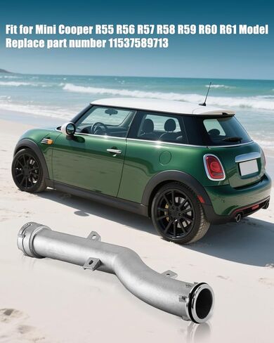 غلاف ترموستات من الألومنيوم متوافق مع Mini Cooper R55 Clubman R56 Hardtop R57 المكشوفة R58 كوبيه R59 Roadster R60 Countryman R61 Paceman Cooper استبدال 11537589713 in Kuwait