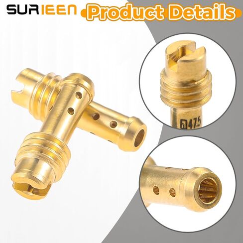 Pilot Jet Slow Jet Kit, Replacement for Mikuni VM TM Carburetors VM22/210 10# ~ 50# (17PCS) in Kuwait