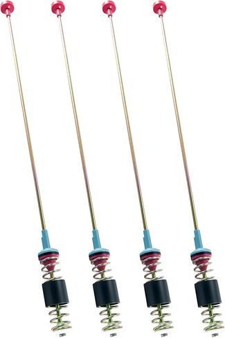 قضبان تعليق غسالة DC97-16350V (27.6 بوصة) مناسبة لغسالة سامسونج WA54R7200AV/US WA54R7200AW/US WA5AR7200AV/US WA54R7600AV/US WA54R7600AC/US، مجموعة مخمّد DC97-16350V، 4 قطع in Kuwait
