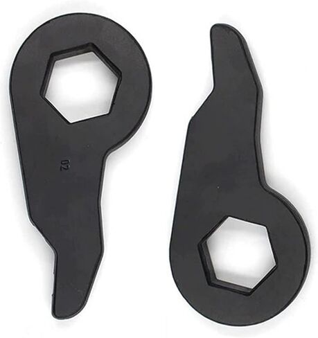 1 "-3" مفتاح قضبان الالتواء مع أقواس موسع الصدمات لـ Chevy for GMC for Silverado Sierra 1500HD 2500HD 3500HD 2001-2010، مجموعات رفع التسوية القابلة للتعديل طقم رفع التعليق Duramax in Kuwait