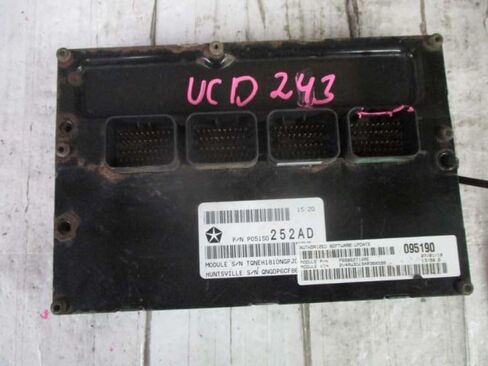 Engine ECM Control Module 3.8L Fits 2010 10 Compatible with Dodge Caravan P68062712AE 68062712AE in Kuwait