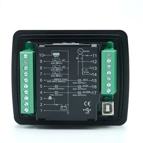 DC30D Generator Controller Panel Genset Engine Start Stop Control Module Programmable Interface in Kuwait