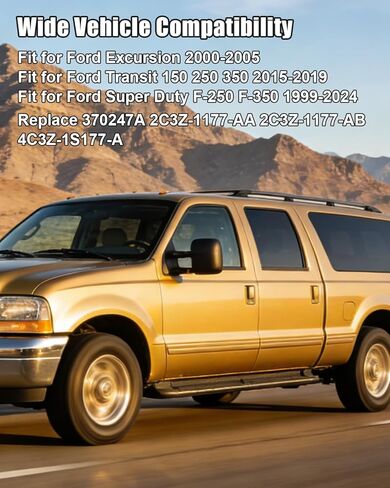 مجموعة سدادة المحور الخلفي وحلقة O مناسبة لسيارة Ford Super Duty F-250 F-350 1999-2024 Transit 150 250 350 2015-2019 Excursion 2000-2005 استبدال 370247A 2C3Z-1177-AA 2C3Z-1177-AB، ختم العجلة الداخلية in Kuwait