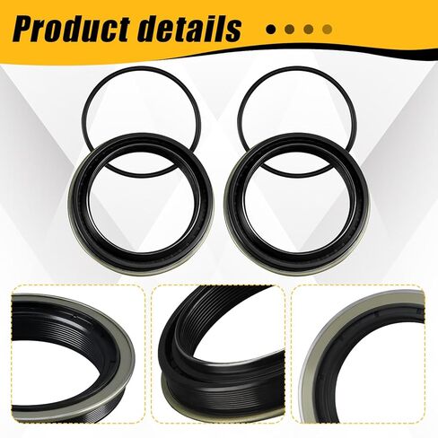 370247A Rear Axle Seal and O-Ring Kit Compatible with Ford F250 F350 1999-2024 Transit 150 250 350 2015-2019 Excursion 2000-2005 Replaces 2C3Z-1177-AA E5TZ-4A331-A in Kuwait