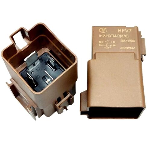 1 قطعة/الوحدة التتابع HFV7 012-H3TM-R 12 فولت 50A 4 دبابيس السيارات الإلكترونية مروحة التتابع in Kuwait