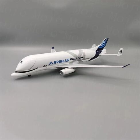 ANDSYYDS 1/150 Scale 42 CM (18inches Long) Beluga A300-600ST Airplane Model Kit with Table Stand for Aviation Enthusiast Gift or Display Decorations in Kuwait