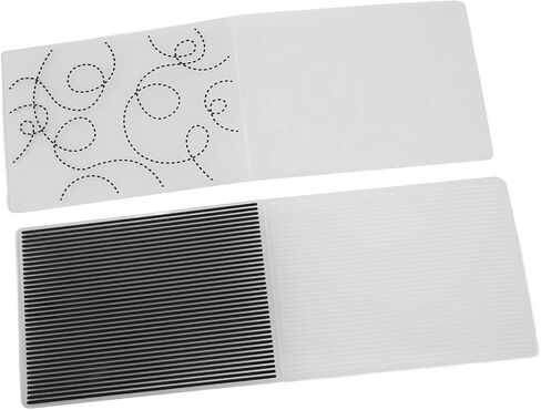 Generic Plastic Embossing Folders, DIY Craft Embossed Design Template, Raised Embossed Patterns Folders for Card Making, Ideal for Scrapbooking, Invitations & Envelopes in Kuwait