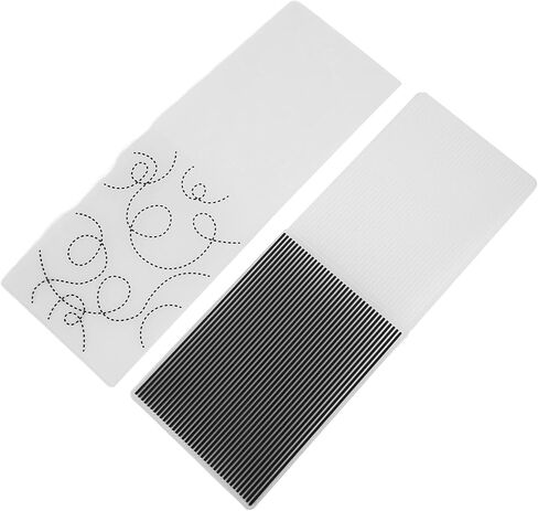 Generic Plastic Embossing Folders, DIY Craft Embossed Design Template, Raised Embossed Patterns Folders for Card Making, Ideal for Scrapbooking, Invitations & Envelopes in Kuwait