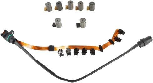 Transmission Master Shift Solenoid Kit With Ribbon Harness Compatible With 01M 1995+ Automatic Gearbox in Kuwait