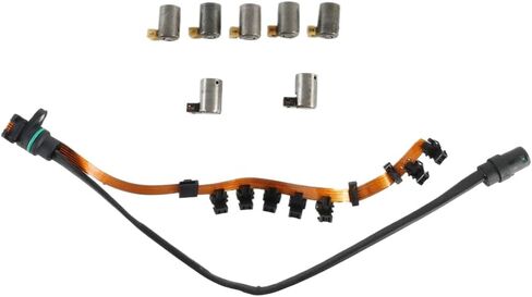 Transmission Master Shift Solenoid Kit With Ribbon Harness Compatible With 01M 1995+ Automatic Gearbox in Kuwait