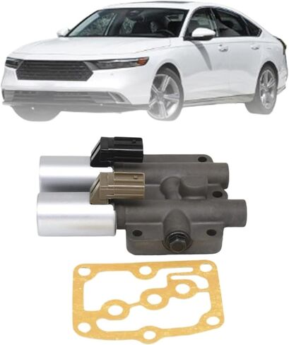 Transmission Solenoid Kit with Gasket Plastic Metal Assembly Compatible For Honda Pilot Accord Acura TL MDX in Kuwait
