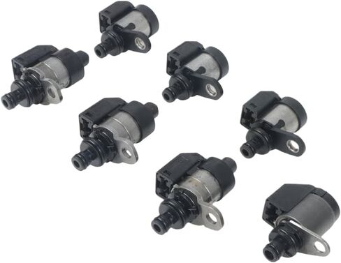 طقم الملف اللولبي ناقل الحركة متوافق مع 2004-2009 2010 Titan V8 5.6L RE5R05A 7 قطعة 63431A-U 31941-1FX02 319411FX02 in Kuwait