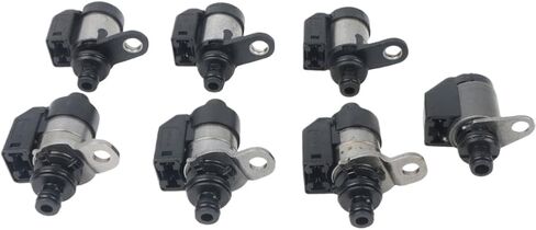طقم الملف اللولبي ناقل الحركة متوافق مع 2004-2009 2010 Titan V8 5.6L RE5R05A 7 قطعة 63431A-U 31941-1FX02 319411FX02 in Kuwait