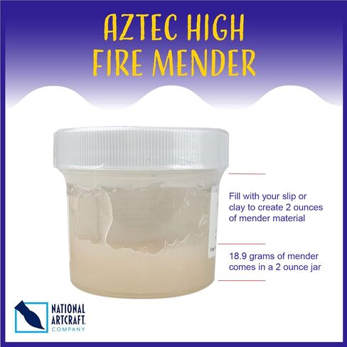 Aztec High Fire Mender For Ceramic And Porcelain Repairs that Can Be Refired And Glazed (Pkg/1) in Kuwait