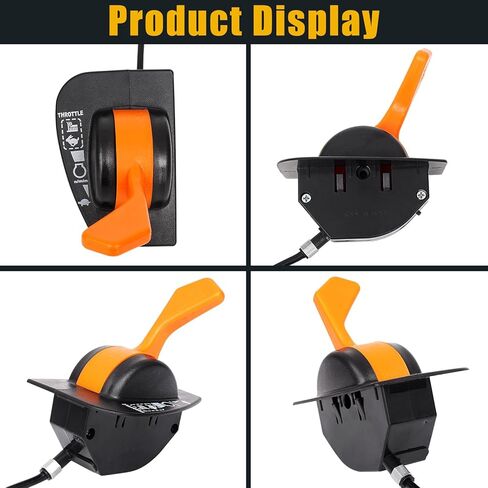 GY21983 Throttle Choke Cable Fit for John Deere D100 D105 D110 D120 Push Pull Cable for JD X105 X115R X125 X145 107S Replace GY21623 GY21307 in Kuwait