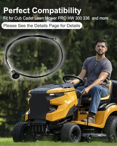 استبدال كابل الاختناق 946-05341B 746-05341B مناسب لجزازة العشب CUB CADET Pro Z X HW in Kuwait