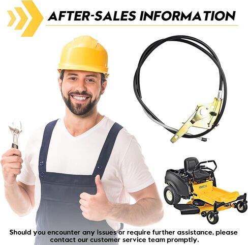 946-04830B كابل خانق/خنق 38 بوصة، يناسب كولومبيا ZT-42، ZT-L42، ZT-L50، ZT-L54، كابل تحكم يناسب تروي بيلت موستانج 42 XP وموستانج 50 XP، قطعة واحدة in Saudi Arabia