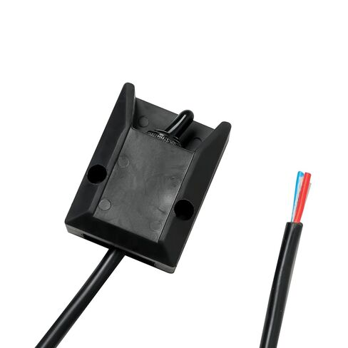 مفتاح تبديل مقاوم للماء شديد التحمل SPST ON/Off 2 Pin Latching Rocker Switch مع سلك 2 قدم 12 فولت 30 أمبير متوافق مع الأنظمة البحرية وRV والسيارات والقوارب الكهربائية مفتاح تبديل سلكي in Kuwait