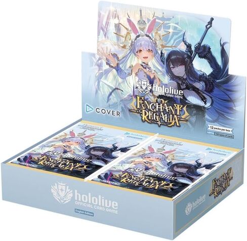 Hololive Official Card Game Enchant Regalia Booster Box (الإنجليزية) المجلد 5 - 12 حزمة - مختومة من المصنع in Kuwait