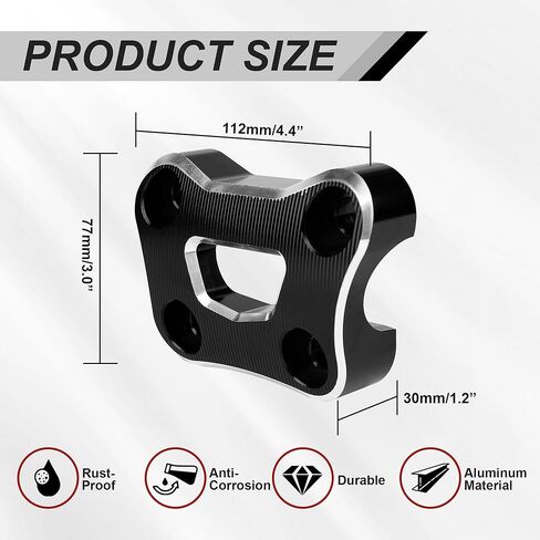 1 Inch Aluminum Handlebar Top Clamp Kit For Can Am Spyder F3/F3S/F3T 2015-2023,RT 2020-2024 Models Accessories in Kuwait