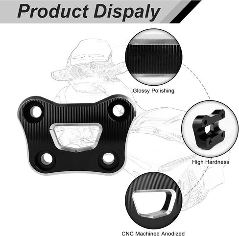 1 Inch Aluminum Handlebar Top Clamp Kit For Can Am Spyder F3/F3S/F3T 2015-2023,RT 2020-2024 Models Accessories in Kuwait