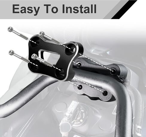 1 Inch Aluminum Handlebar Top Clamp Kit For Can Am Spyder F3/F3S/F3T 2015-2023,RT 2020-2024 Models Accessories in Kuwait