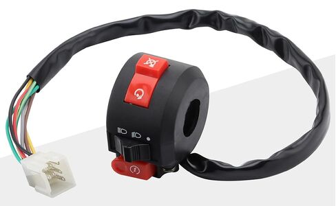 Gilan COOLSTER Left Kill Start Stop Handlebar Kill Switch with 7 Wires Connector for Coolster 110cc 125cc ATV Quad in Kuwait